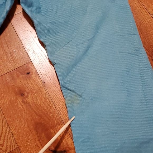 🌟Y2K Gold Glitter Turquoise cords - Picture 7 of 8